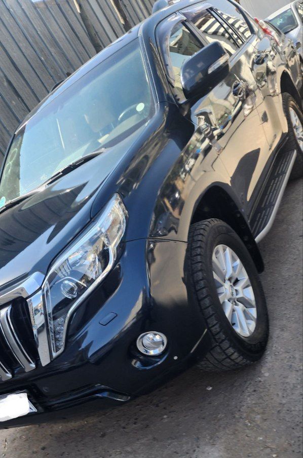 በጣም አስቸኳይ!! 2015 Automatic Prado,D4D,Europe,Cream Dashboard. - Image