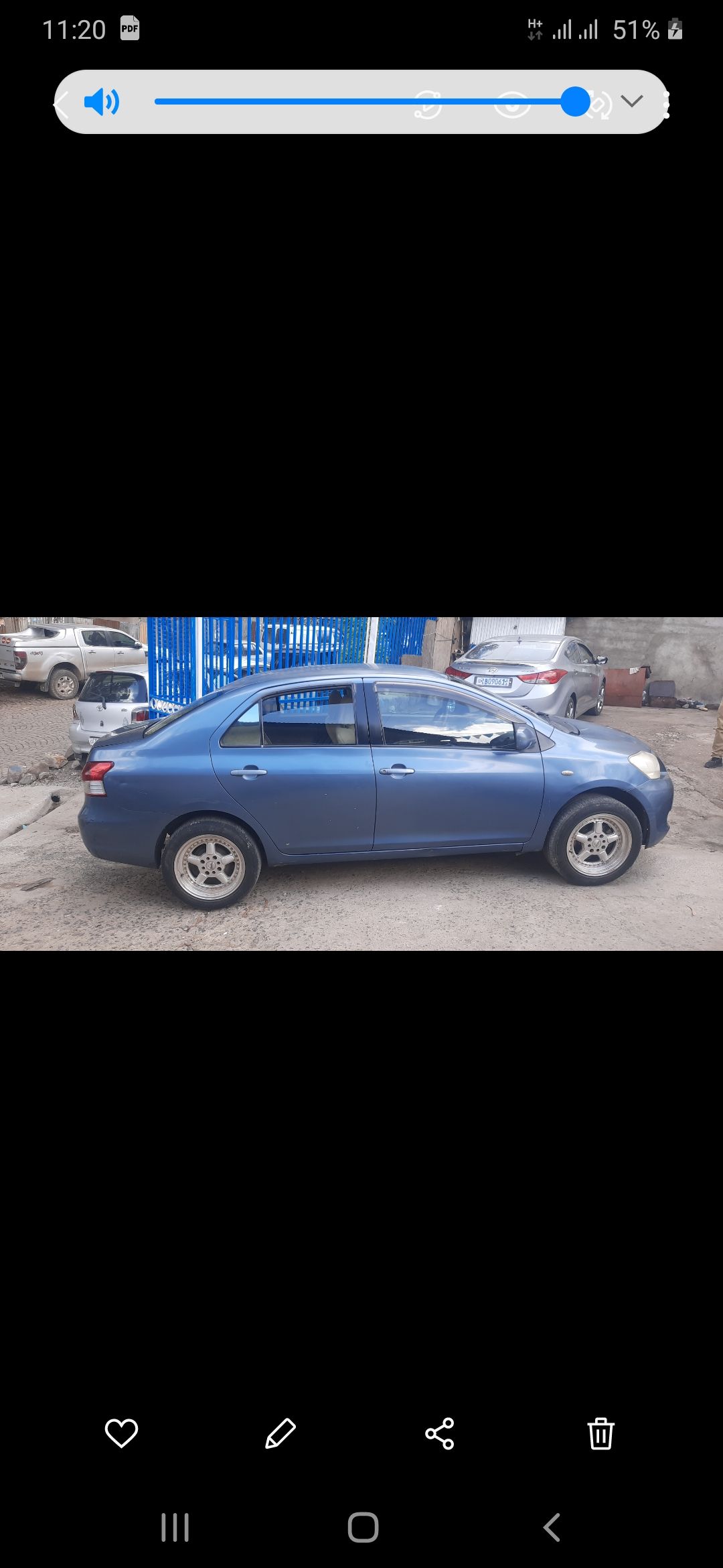 Toyota yaris belta 2007