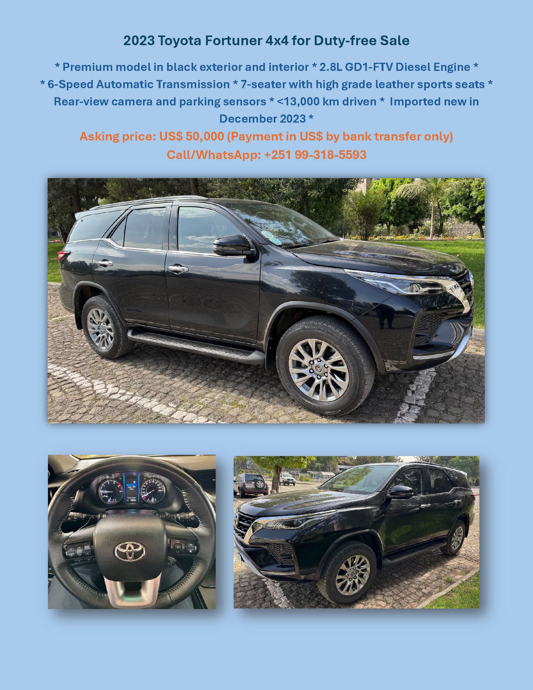 Toyota Fortuner 4x4  - Image