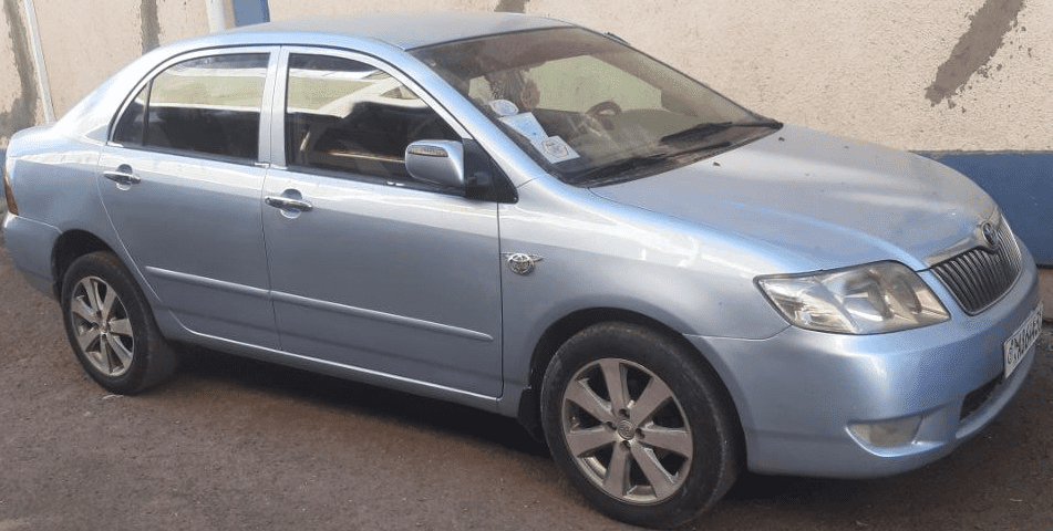 Toyota Corolla Make of year 2005